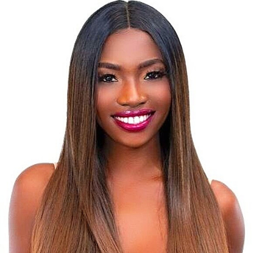 Essentials (by Janet Collection) HD Lace Wig: Eunice (Color: M.BLYG/CARAMEL)